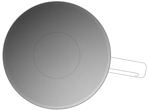 コーヒーカップ 影全体イラスト